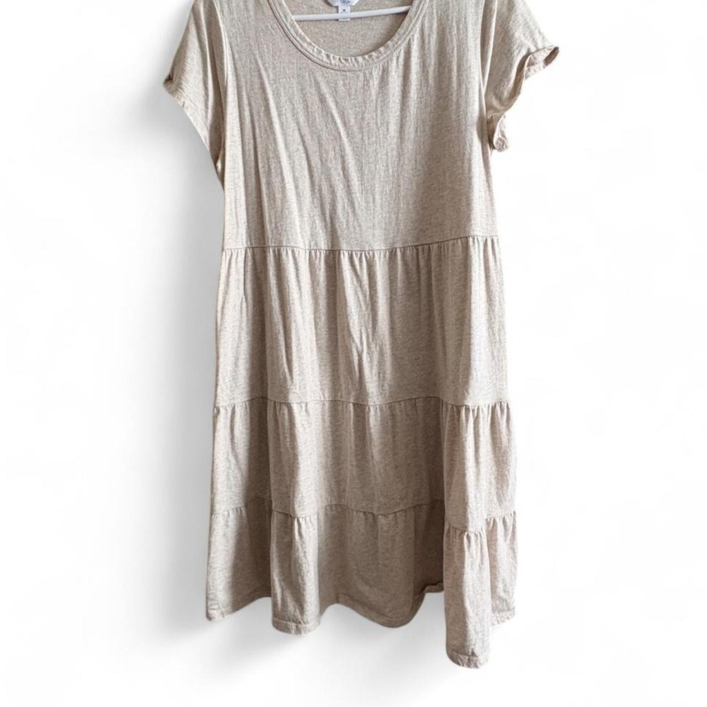 Time and Tru tiered midi dress